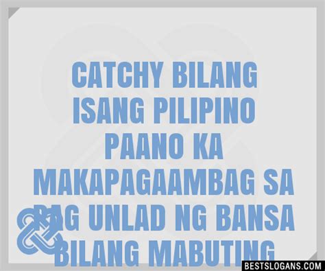 Bilang Isang Pilipino Paano Ka Makapagaambag Sa Pag  .